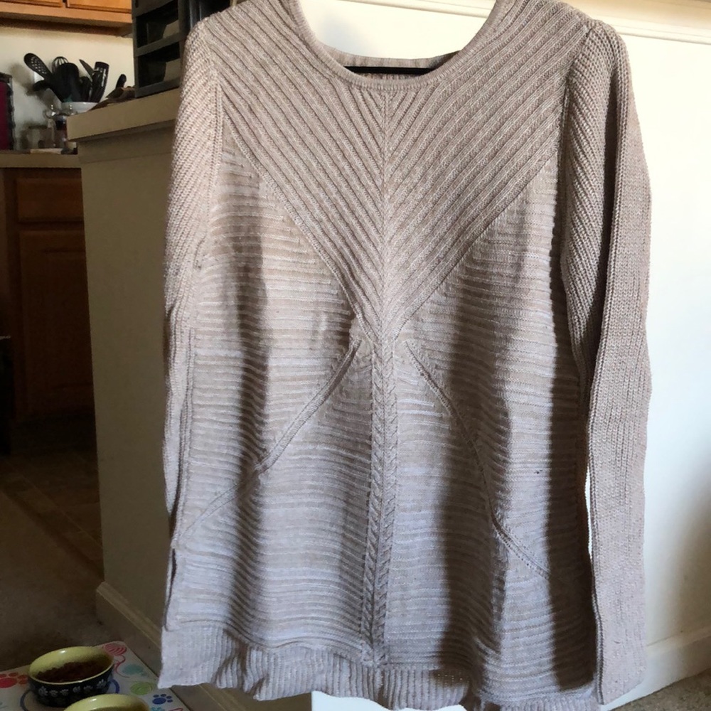 Tan sweater
